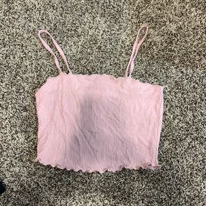 Light pink tank top